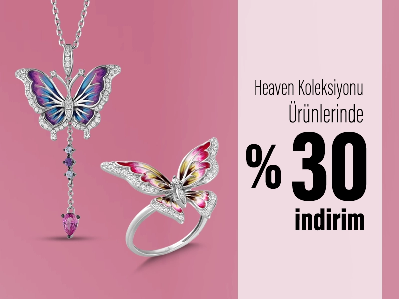 Roberto Bravo Gümüş Heaven Koleksiyon Ürünlerinde %40 İndirim
